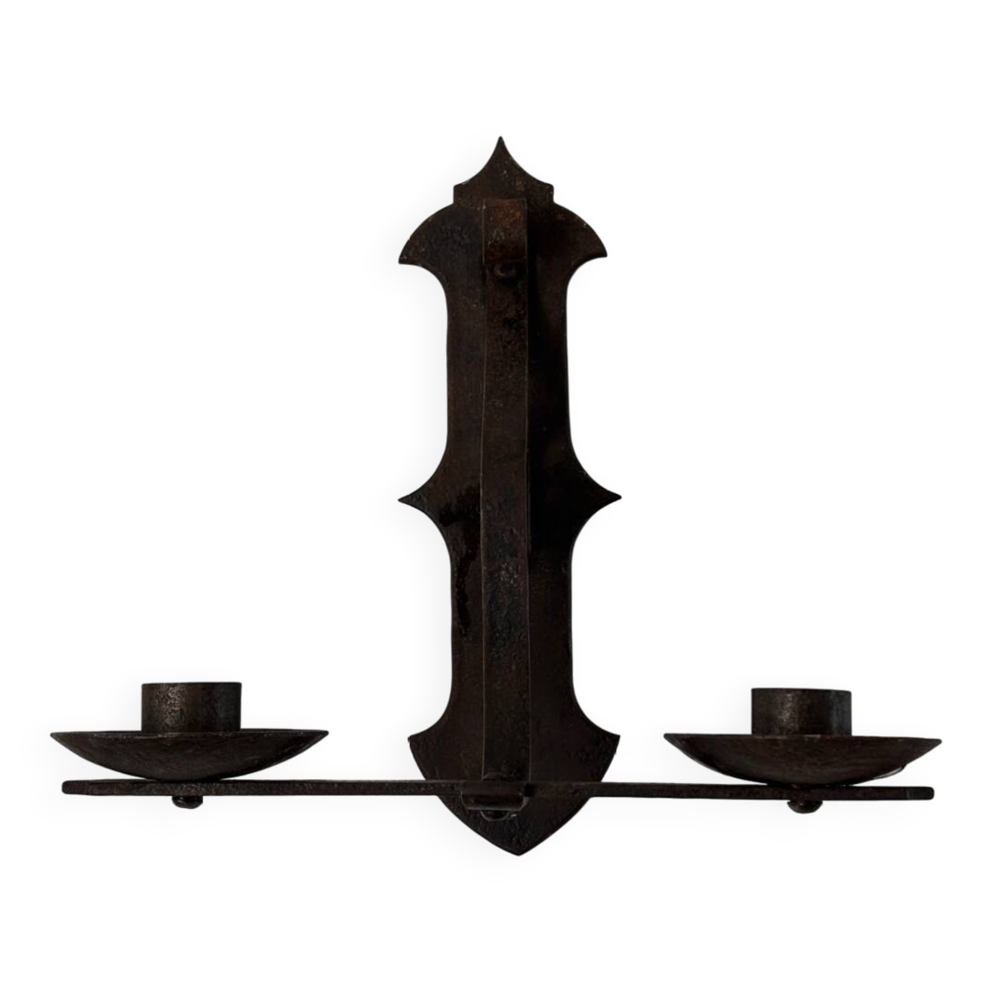 1950s wrought iron wall light