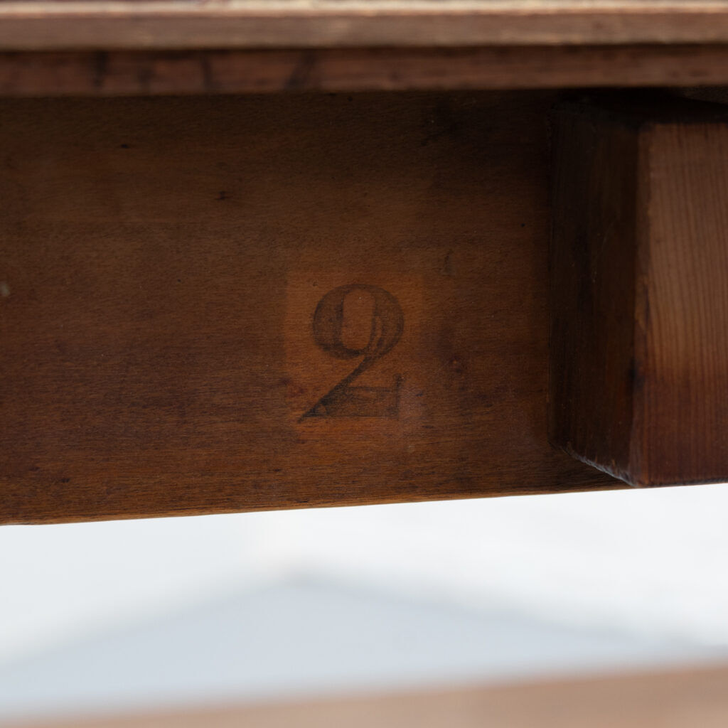 Table à manger Art Déco néerlandaise extensible des années 1920