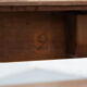 Table à manger Art Déco néerlandaise extensible des années 1920