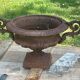 Medici vase cast iron / garden or interior decoration