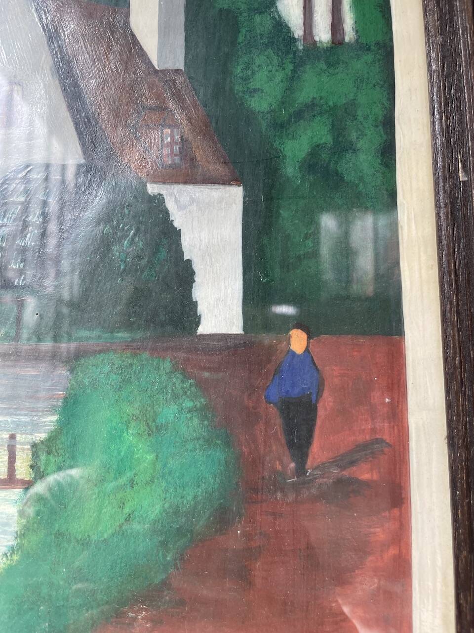 Framed oil “mill” 1981