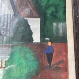 Framed oil “mill” 1981