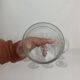 Set of 9 antique engraved crystal wine glasses