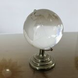 Small crystal globe, 1970s
