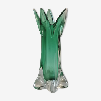 Vintage Murano glass vase from the 60s.