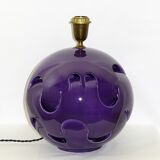 Plum shaped ceramic ball lamp, 1970