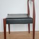 Lot de 4 chaises Niels Otto Moller en teck scandinave 60