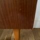 Wooden bedside table and nude