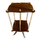 Saddle, 360° rotating side table, French manufacture, 1950s