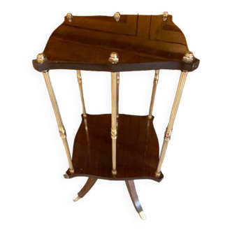Saddle, 360° rotating side table, French manufacture, 1950s