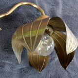 Set wall light italian tole in the shape of a flower