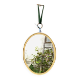 Oval medallion mirror 1960