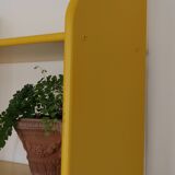 Yellow solid pine shelf