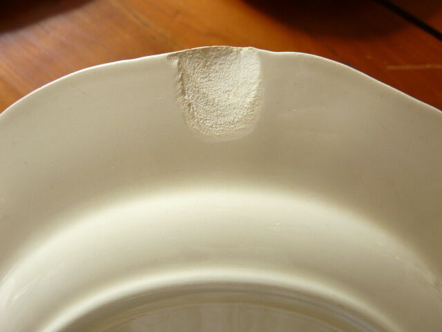 Dish and 12 plates Loux Obernai Sarreguemines Faience ancienne - Dessert service