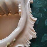 Farnesiana Mirror by Carlo Corvi in ceramic Italy 1950