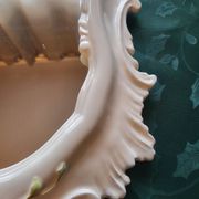Farnesiana Mirror by Carlo Corvi in ceramic Italy 1950