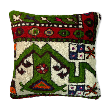 Housse de coussin turc vintage 45 x 45 cm