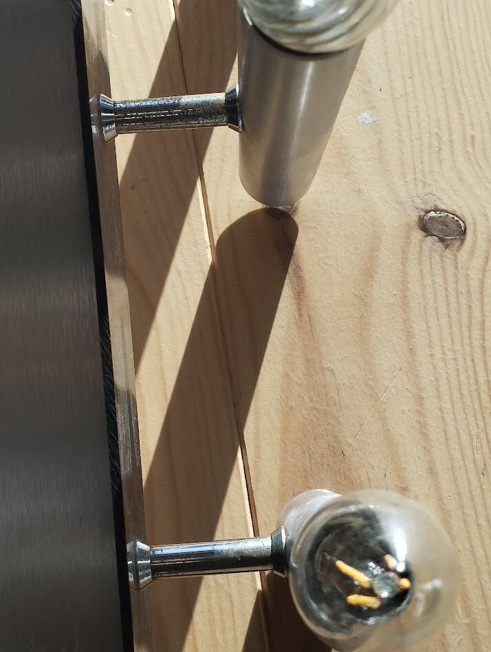 Sculptural vintage 70s chandelier – metal & aluminium – 55 × 26 cm