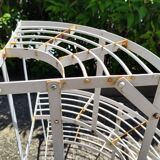 Old metal plant holder