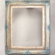 Wooden frame in Louis XV style. Baroque frame. Style of the frame.