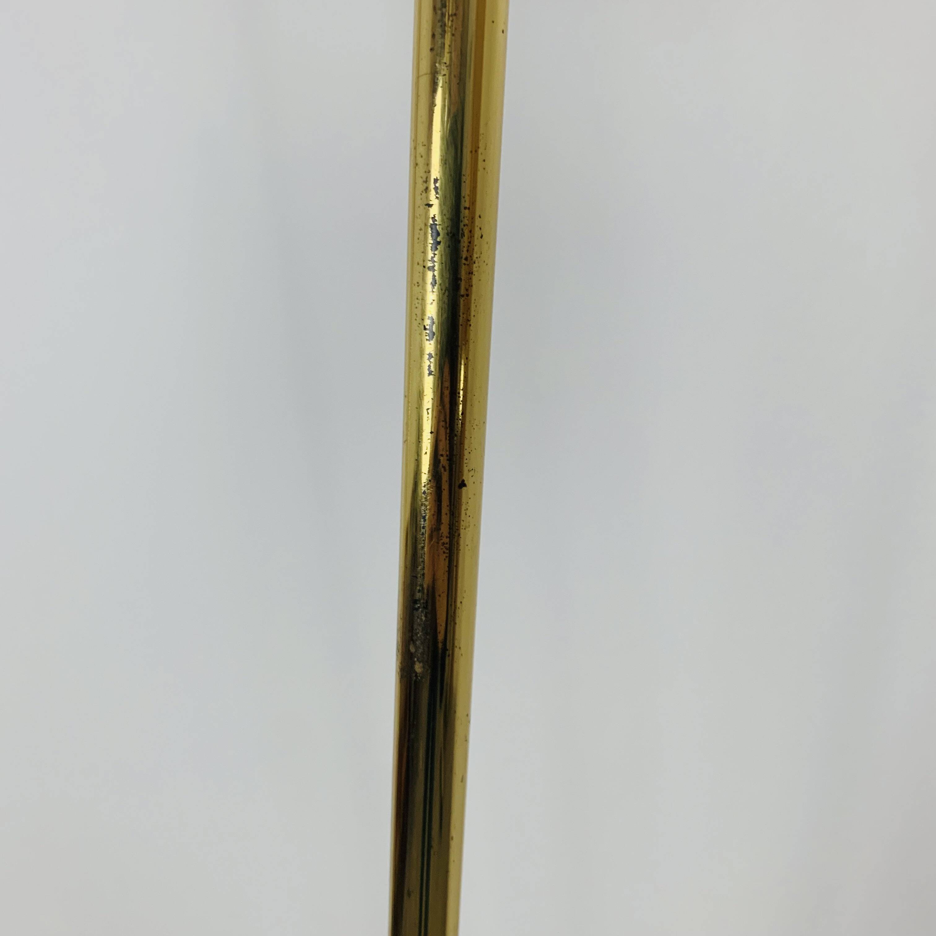 Victory Floor Lamp by Studio Artoff, Gold Brass, 1980s