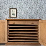 Oak plan cabinet / trade cabinet (renovated)