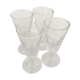 Series of absinthe glasses