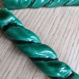 8 Green ceramic knife rests