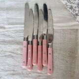 Vintage pink knives