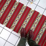 Tapis Vintage Tekke Turkmène Fait Main en Laine – Années 1960 – 126 x 188