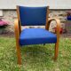 Pair of Bow Wood armchairs