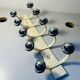 Space Age Metal Coat Rack 10 Balls Vintage 70s France