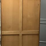 Double curtain louvered furniture