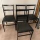 4 chairs 1980s