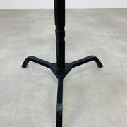 Bougeoir pique cierge brutaliste fer forgé 69 cm