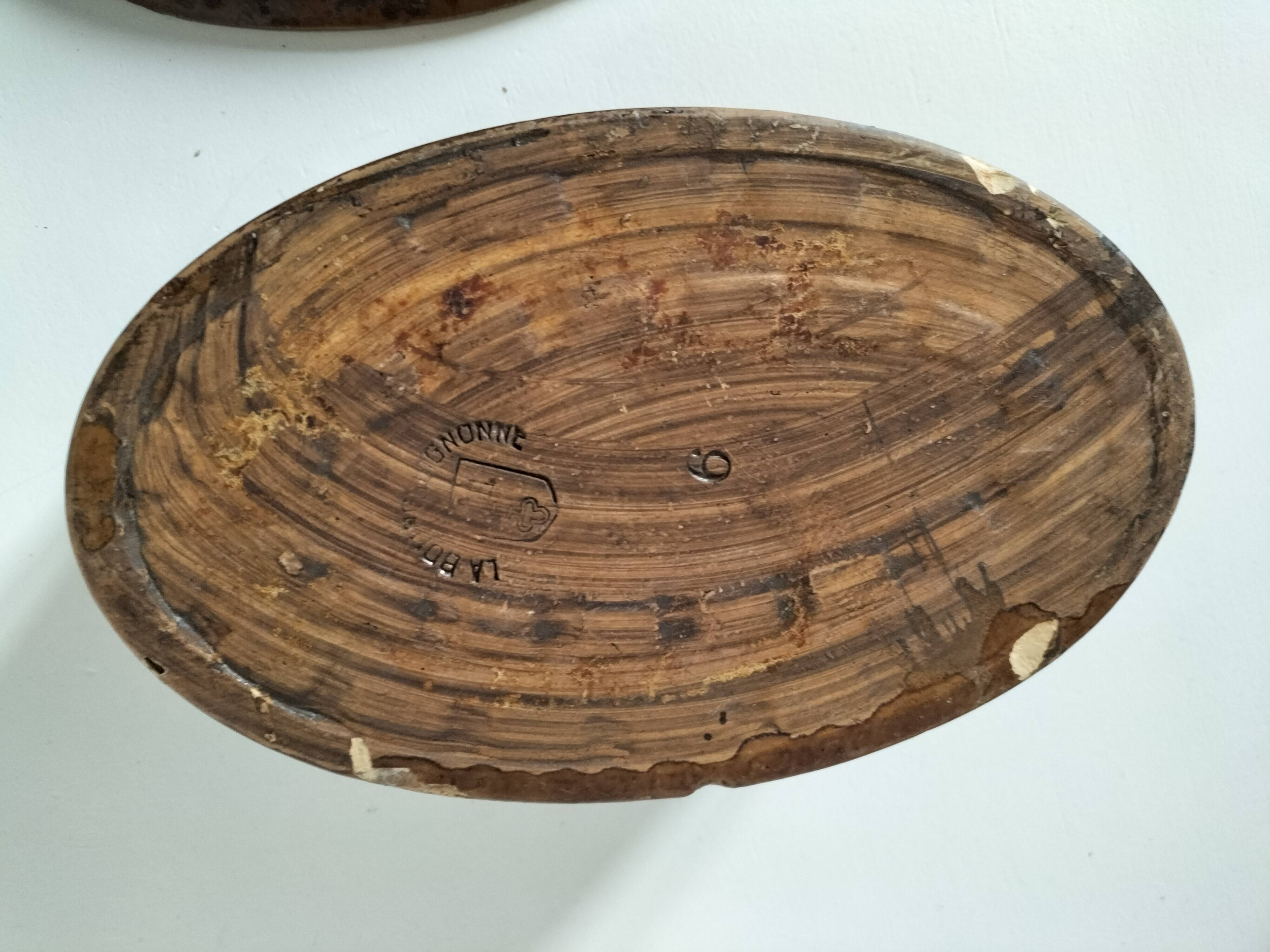 Vintage terrine in glazed earthenware La Bourguignonne n°6