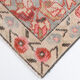 Tapis vintage turc rouge et beige 133x226cm