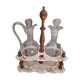 Oil and vinegar maker in earthenware iron earth napoleon III era