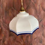 Vintage opaline lampshade pendant lamp