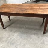 large walnut bistro table