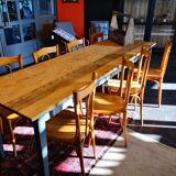 Vintage table, 2,40m, 8 people