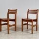 2 chaises maison Regain pour les arcs 1970