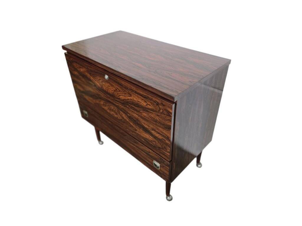 Vintage rosewood furniture / drop-leaf table