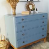 Vintage dresser with folding mirror 1950