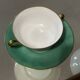 Service Art Déco de 6 tasses à double anses en porcelaine de Limoges
