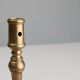 Antique French early 17th century haute epoque copper candlestick