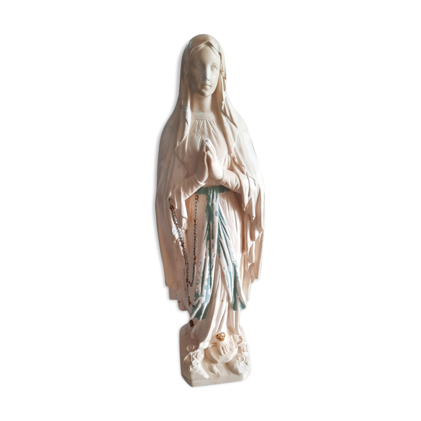 Statue plaster St Mary