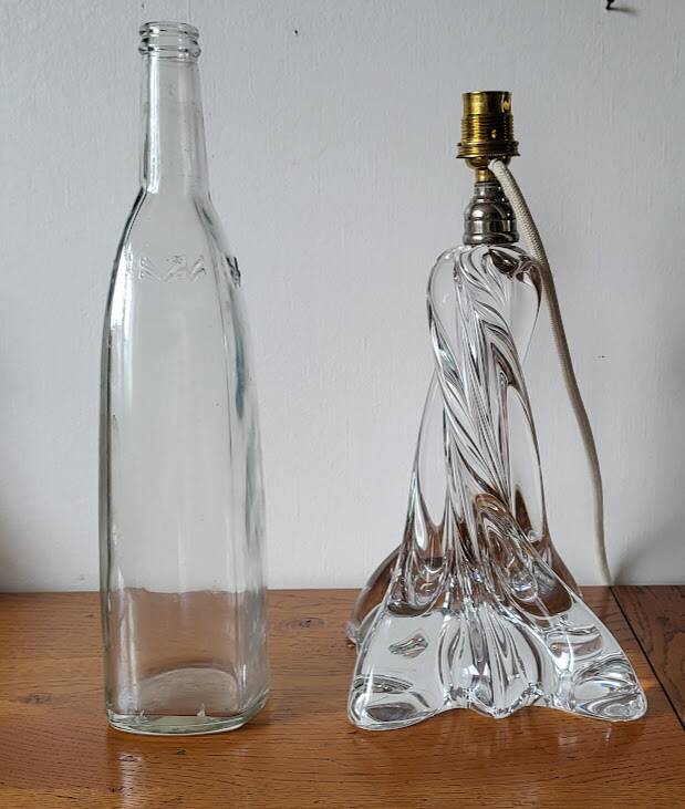 Baccarat crystal lamp