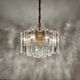 Palazzo Ice Glass Chandelier by J.T. Kalmar