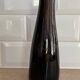 Antique amber glass vase